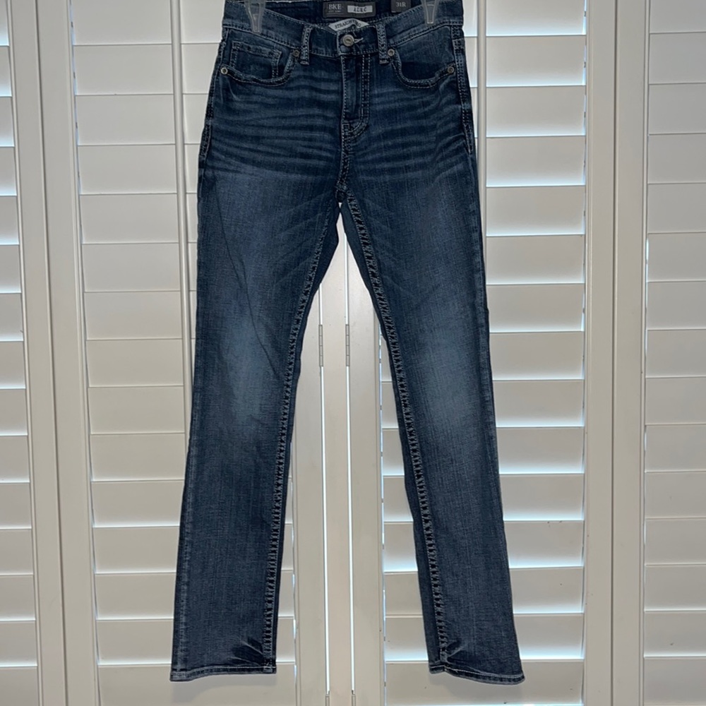 BKE ALEC 31R straight leg womens jeans